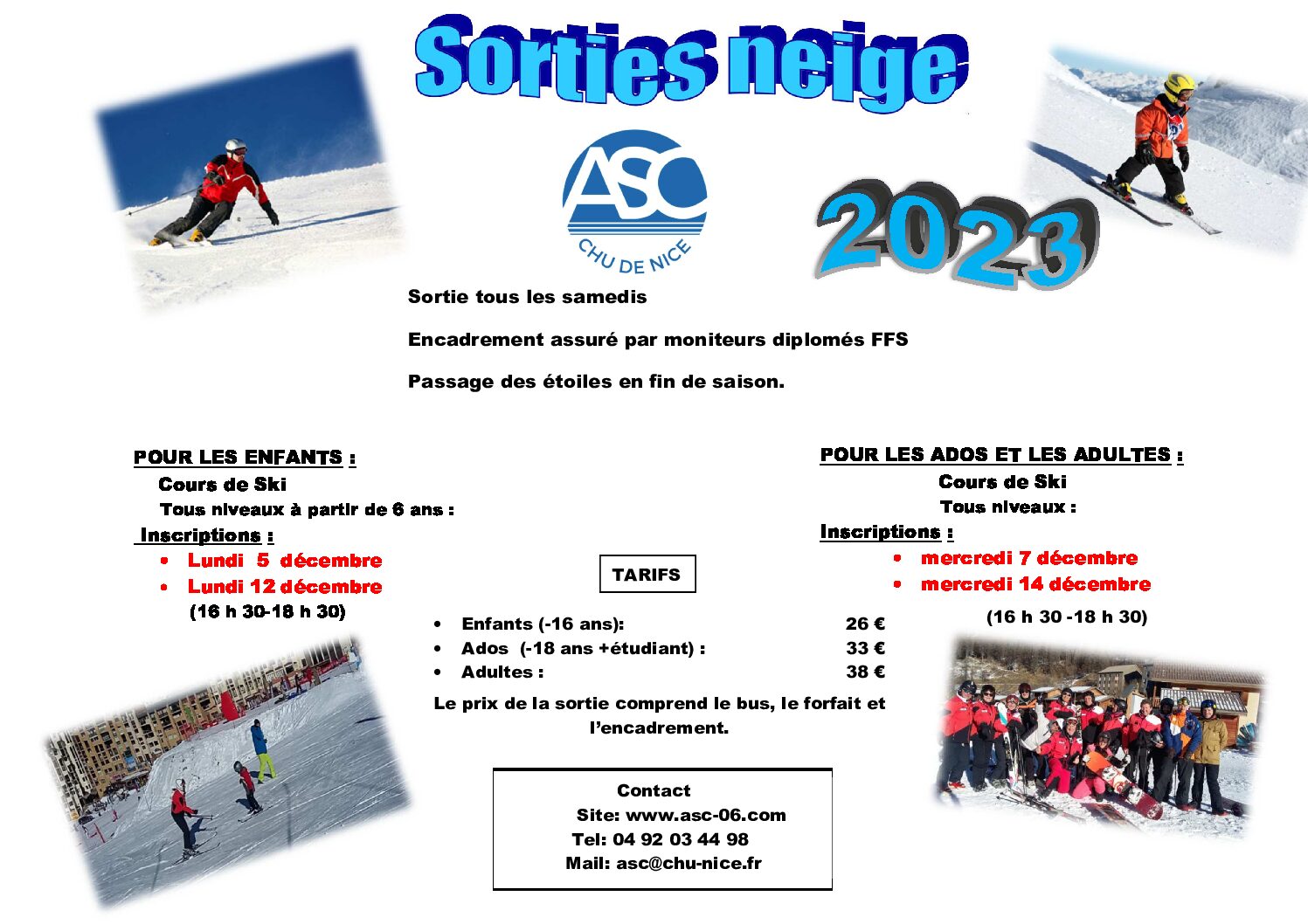 Flyers ASC Inscriptions 2023